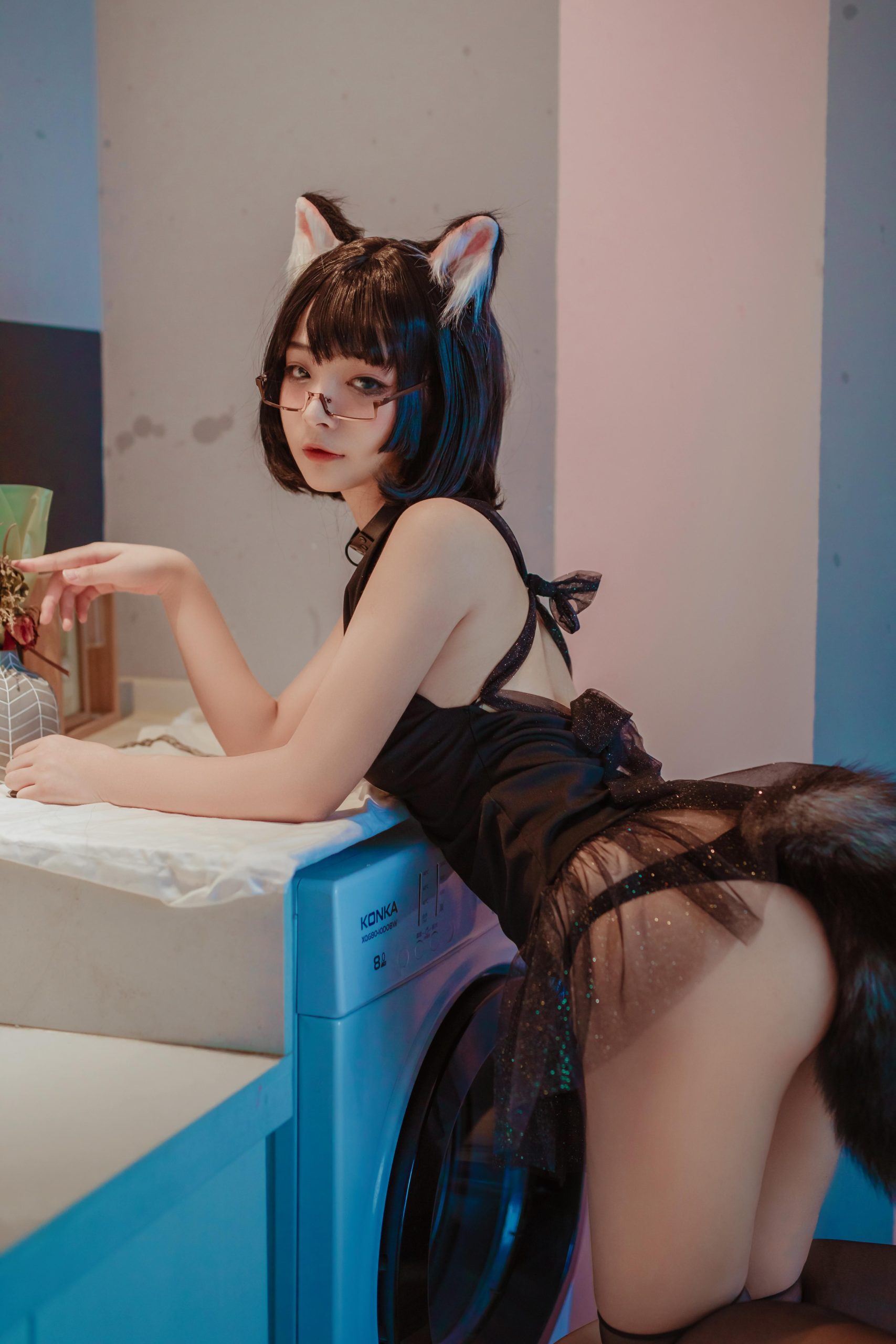 yuuhui玉汇-又酷又欲的绝美潮流女神-4